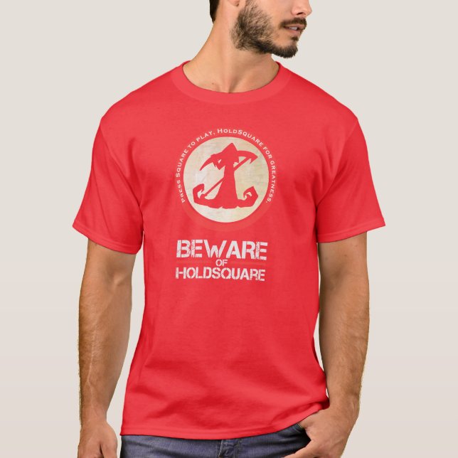 T-shirt Prenez garde de la chemise impressionnante - (Devant)