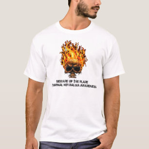 T-SHIRT PRENEZ GARDE DE LA CONSCIENCE DE NÉVRALGIE FACIAL