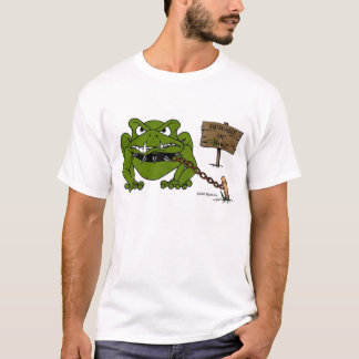 T-shirt Prenez garde de la grenouille