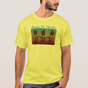 T-shirt Prenez garde de l'île tropicale drôle Luau