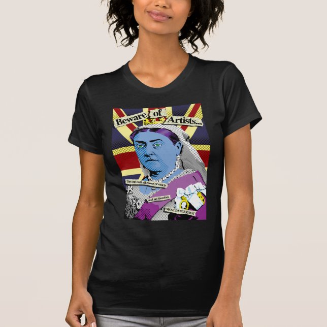 T-shirt Prenez garde des artistes d'II (Devant)