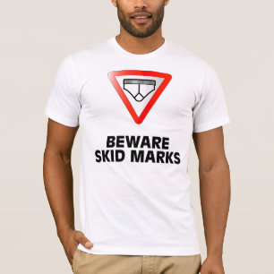 T-shirt Prenez garde des marques de dérapage