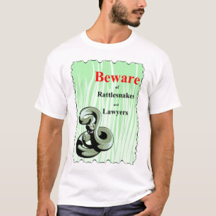 T-shirt Prenez garde des serpents à sonnettes