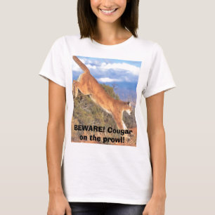 T-shirt PRENEZ GARDE ! Puma sur le vagabondage !