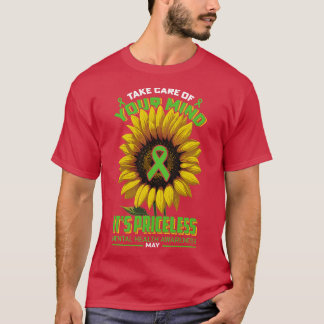 T-shirt Prenez-moi en compte sa santé mentale inestimable 