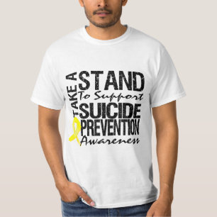 T-shirt Prenez un support à la prévention de suicide de