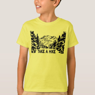 T-shirt Prenez une citation Hippique paysage montagnard mo
