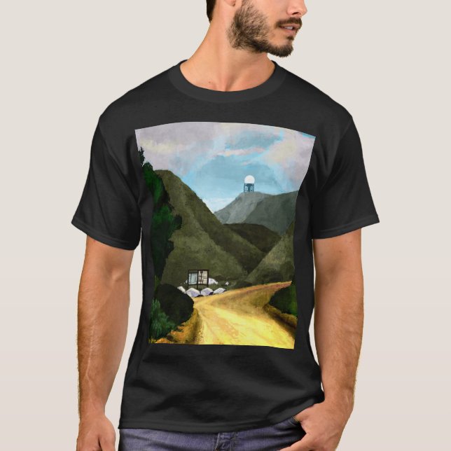 T-shirt Prenez une hausse. L'obscurité de base des hommes (Devant)