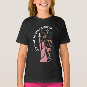 T-shirt Prenez une pause rafraîchissant cool et amusant co