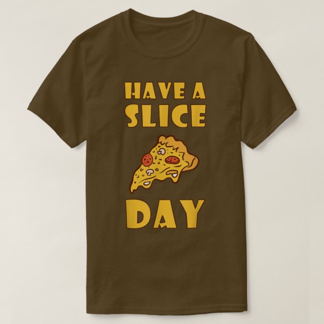 T-shirt Prenez Une Pizza Jour De Tranches Mangeant Un T-Sh (Design devant)