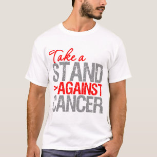 T-shirt Prenez une position contre le Cancer - Cancer oral