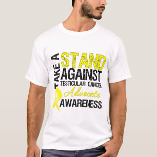 T-shirt Prenez une position contre le cancer du testicule