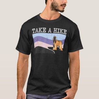 T-shirt Prenez Une Randonnée Afghan Hound Graphique Randon