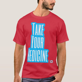 T-shirt Prenez votre Medicine Hipster Golf