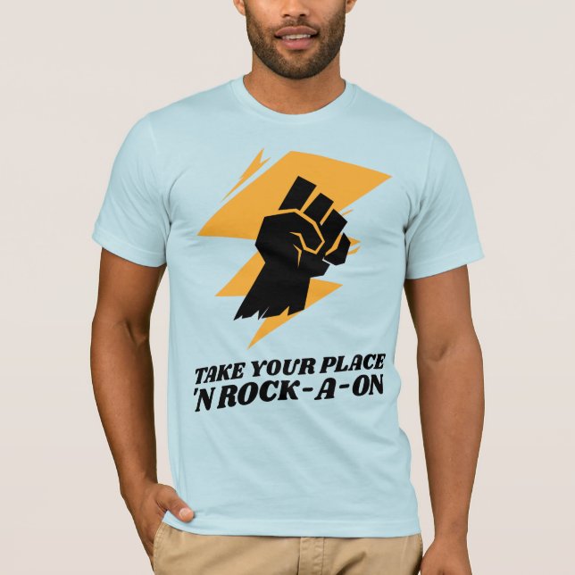 T-shirt Prenez votre place ‘N Rock-A-o-N 5 (Devant)