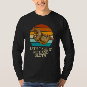 T-shirt Prenons-le bien et paresse Citation motivationnell