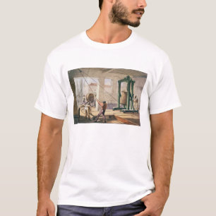 T-shirt Préparant le câble, 'du Telegraph atlantique
