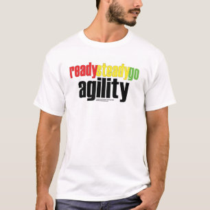 T-shirt Préparez, affermissez, allez agilité !