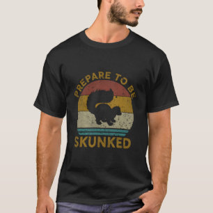 T-shirt Préparez-Vous À Être Skunked Cribbage Amateurs Vin