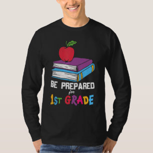 T-shirt Préparez-Vous À Retourner À L'École En Première An