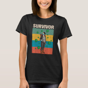 T-shirt Prepper du masque facial de l'apocalypse survivali