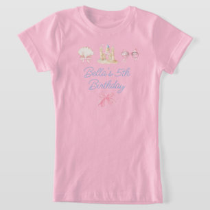 T-Shirt Preppy Watercolor Beach Party