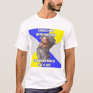 T-shirt Prépuce de Dieu de Troll