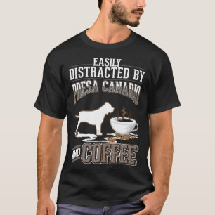 T-shirt Presa Canario Et Café Dogo Canario
