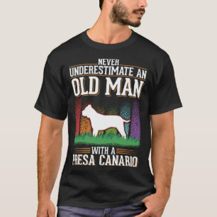T-shirt Presa Canario Vieux Homme Dogo Canario