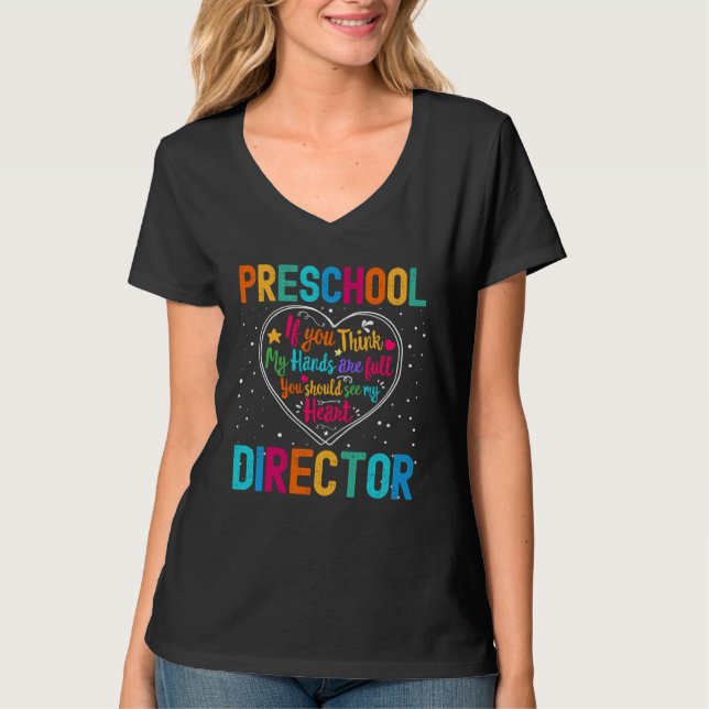 T-shirt Preschool Director Appreciation Week Back to Schoo (Devant)