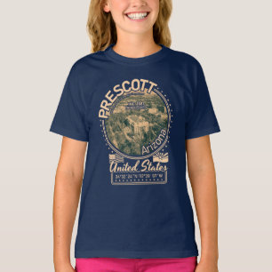 T-SHIRT PRESCOTT ARIZONA - PRESCOTT COURTHOUSE CARRÉ