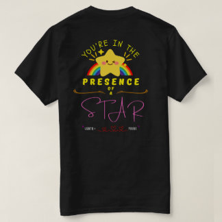 T-shirt Présence de star