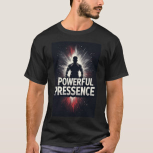 T-shirt Présence Puissante : Silhouette Audacieuse