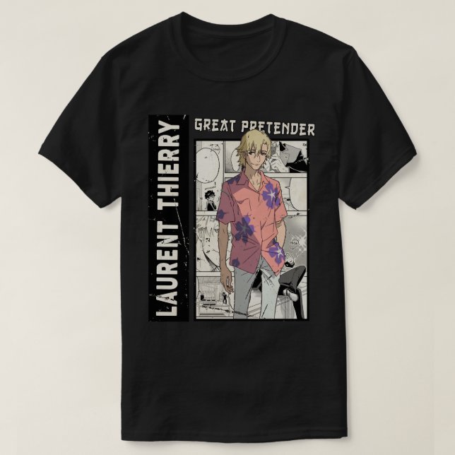 T-shirt Présentateur spécial Laurent Thierry, Grand Précur (Design devant)