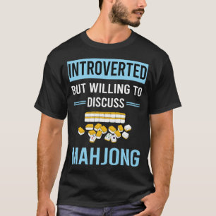 T-shirt Présentation de Mahjong Majong Mah Jong Mah Jong