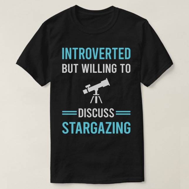 T-shirt Présentation de Stargazing Stargaze (Design devant)