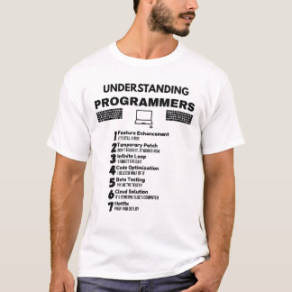 T-shirt Présentation des programmeurs