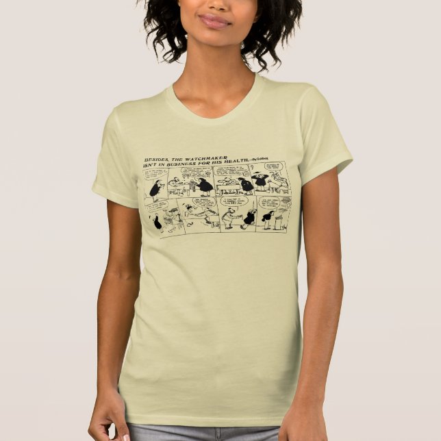 T-shirt Présentation horizontale sur microfilm de (Devant)