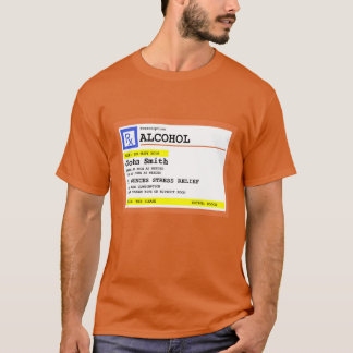 T-shirt Préservatif Personnalisé Alcool Humoristique Ambre