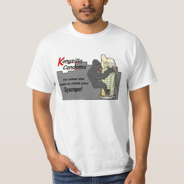 T-shirt Préservatifs de Kongzilla (Devant)