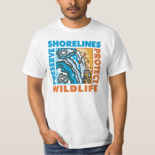 T-shirt Préserver les rivages - Protéger Wildife