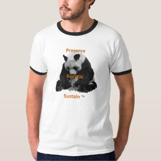 T-shirt Préserver, recycler, soutenir le tee des hommes