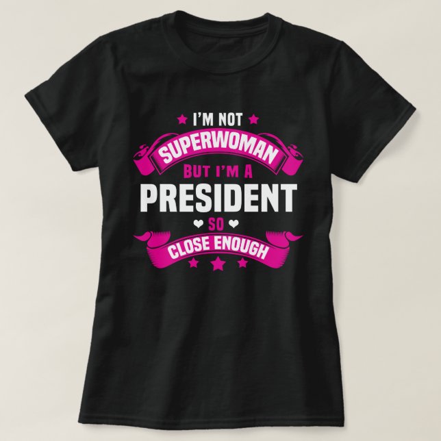 T-shirt Président (Design devant)