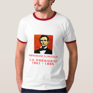 T-shirt Président d'Abraham Lincoln USA