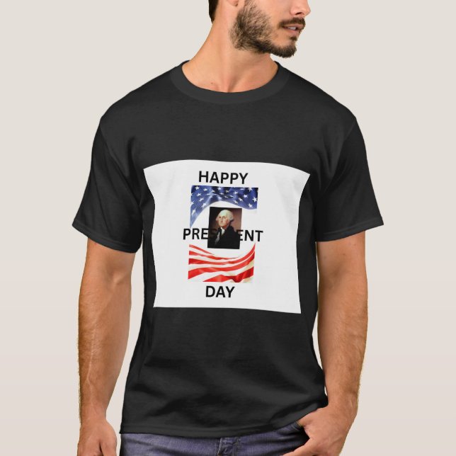 T-SHIRT PRESIDENT DAY OF THE AMERICA (Devant)