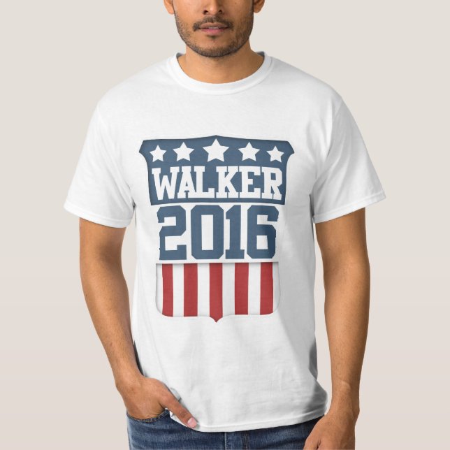 T-shirt Président de marcheur de Scott en 2016 (Devant)