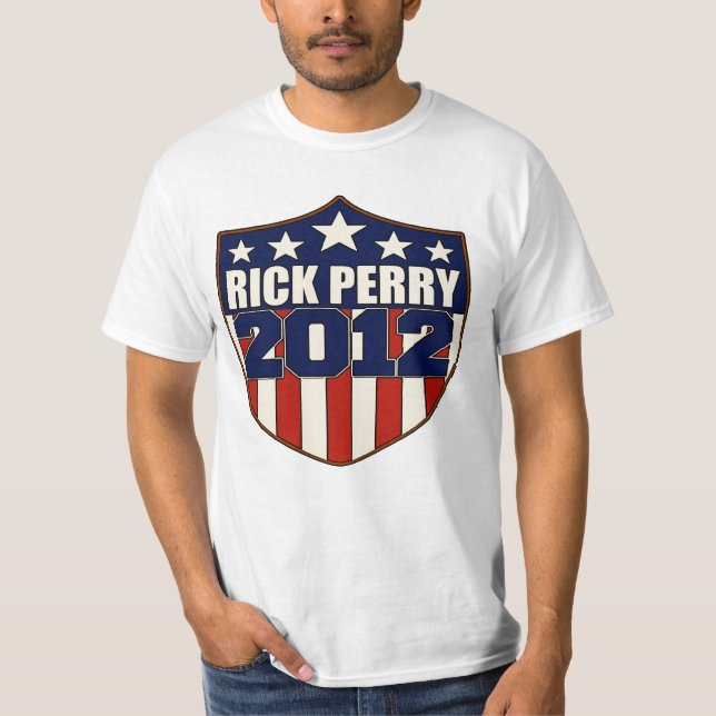 T-shirt Président de Rick Perry en 2012 (Devant)