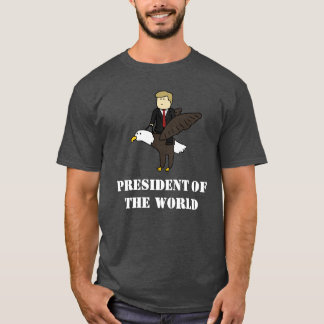 T-shirt Président du monde