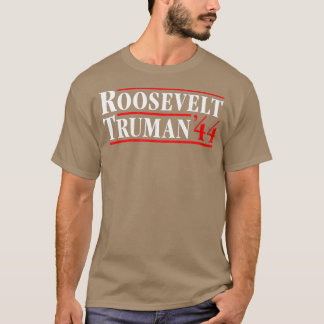 T-shirt Président Franklin Roosevelt 1944 4ème rétro de