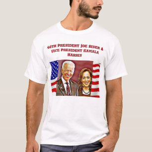 T-shirt Président JoeBident - Vice-président Kamala Harris